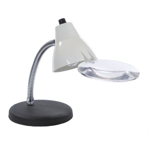 2X High Intensity Table Lamp with Magnifier - Click Image to Close